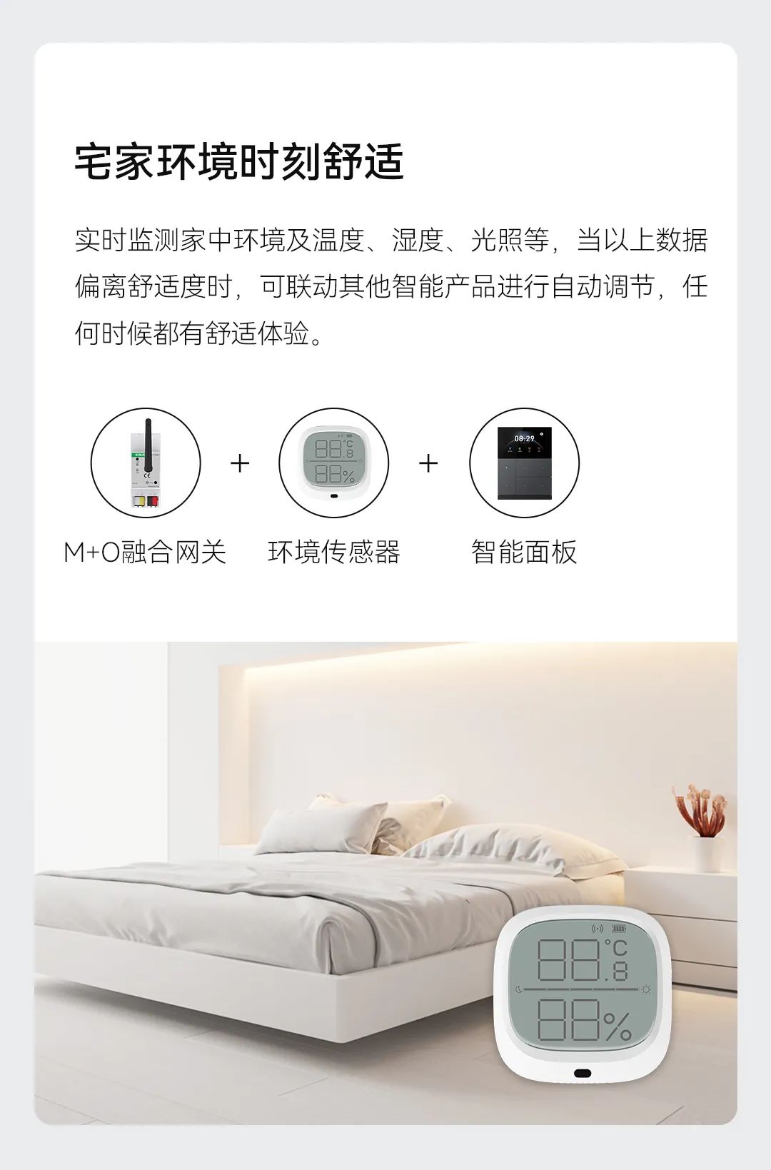 智能面板、安防傳感器